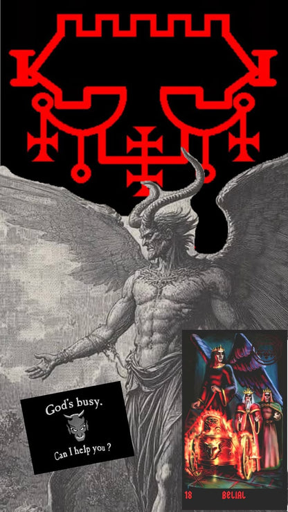 BELIAL- The Arrogance Breaker & Pride Demolition Rite